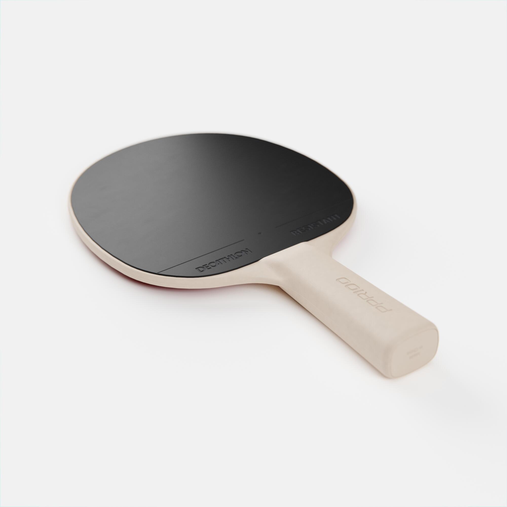 Segunda Vida - Conjunto de 2 raquetes ping pong resistentes + 3... - Muito bom 7/15