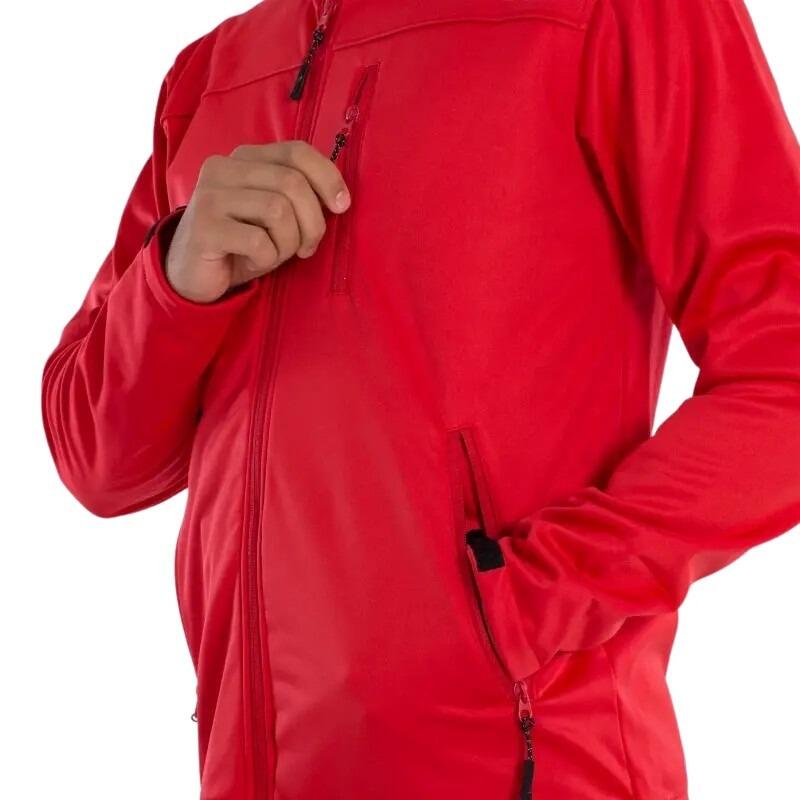 Jachetă softshell impermeabilă 2514 roşu