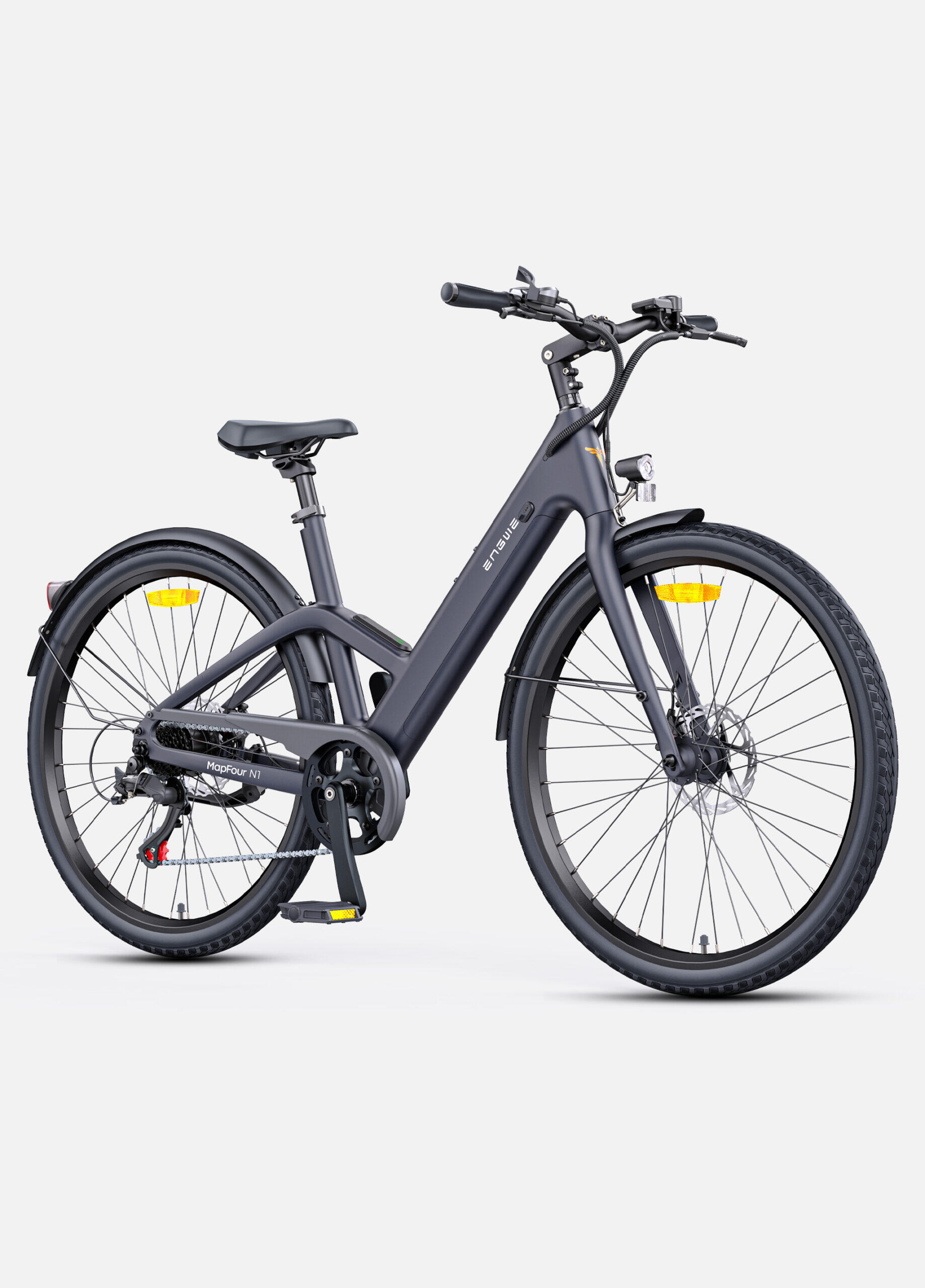 ENGWE ENGWE Mapfour N1 Air ST, carbon fiber, stads-e-bike, 250 watt motorvermogen