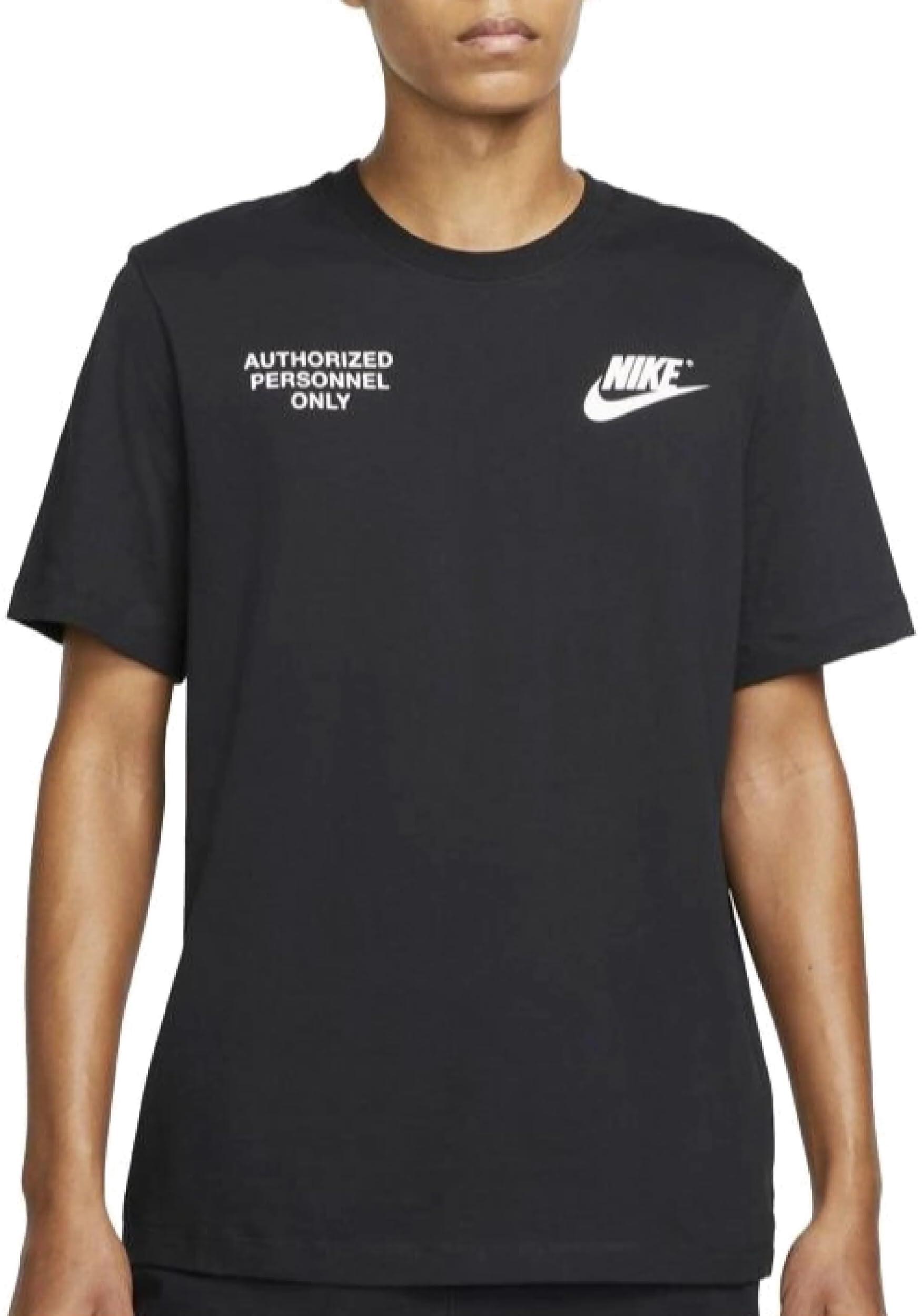 T-shirt Nike M/C Noir/Blanc Do8323 pour Homme 1/2