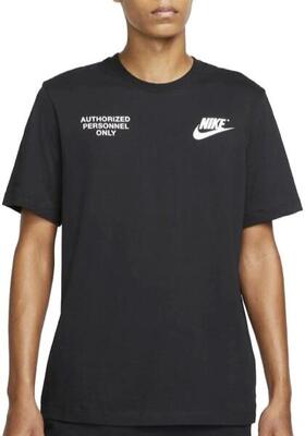 T-Shirt Nike M/C Nero e Bianco - Comfort e Stile