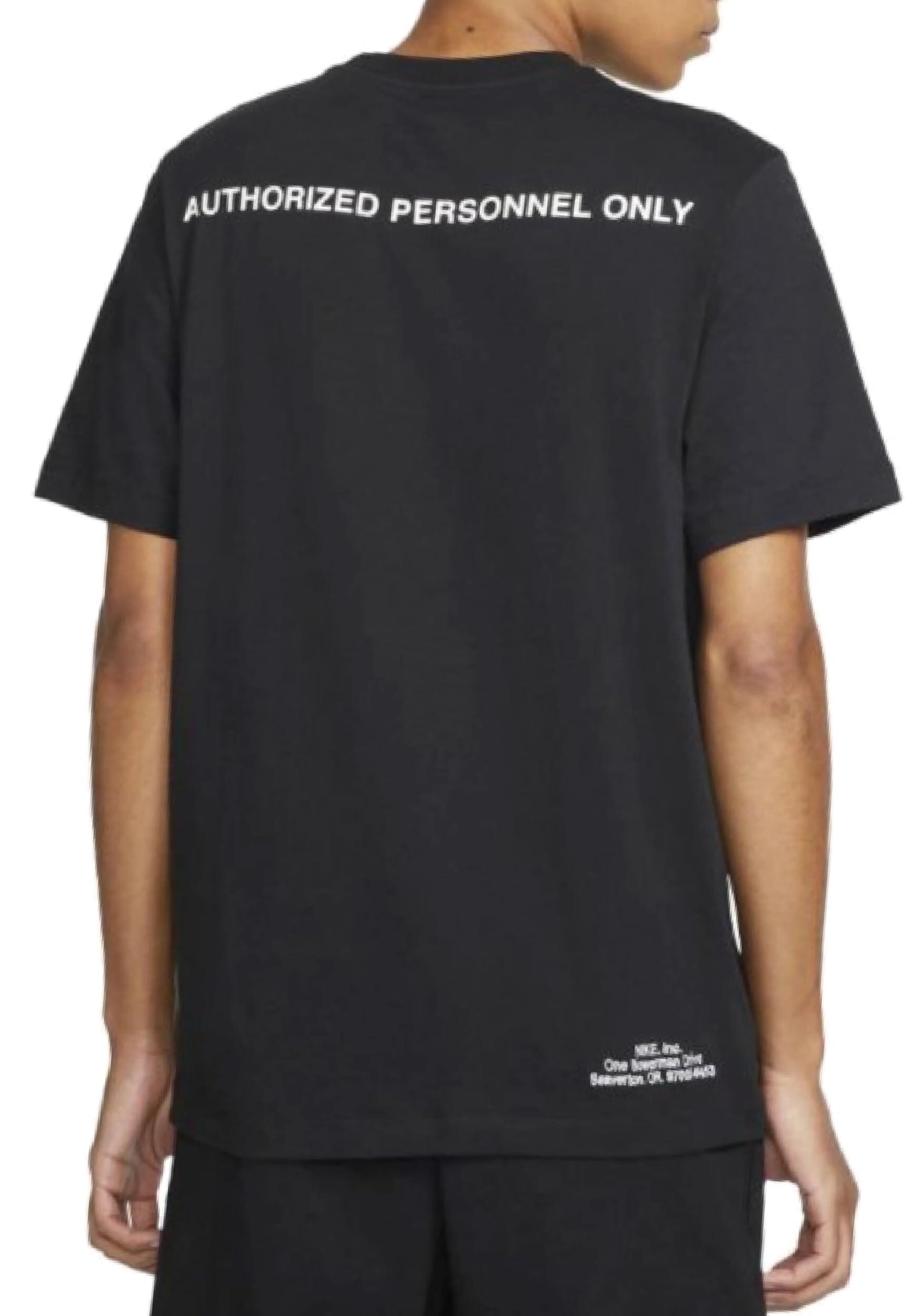 T-shirt Nike M/C Noir/Blanc Do8323 pour Homme 2/2