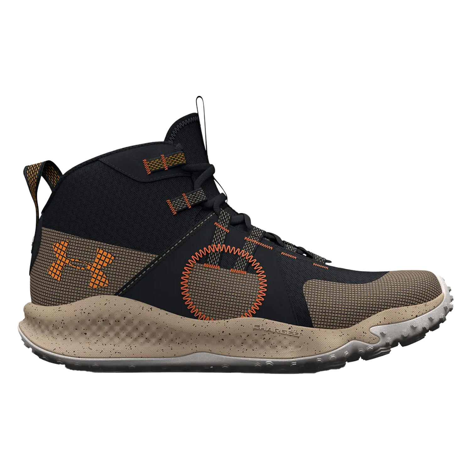 UNDER ARMOUR Mens Charged Maven T Trail Trainers (Black)