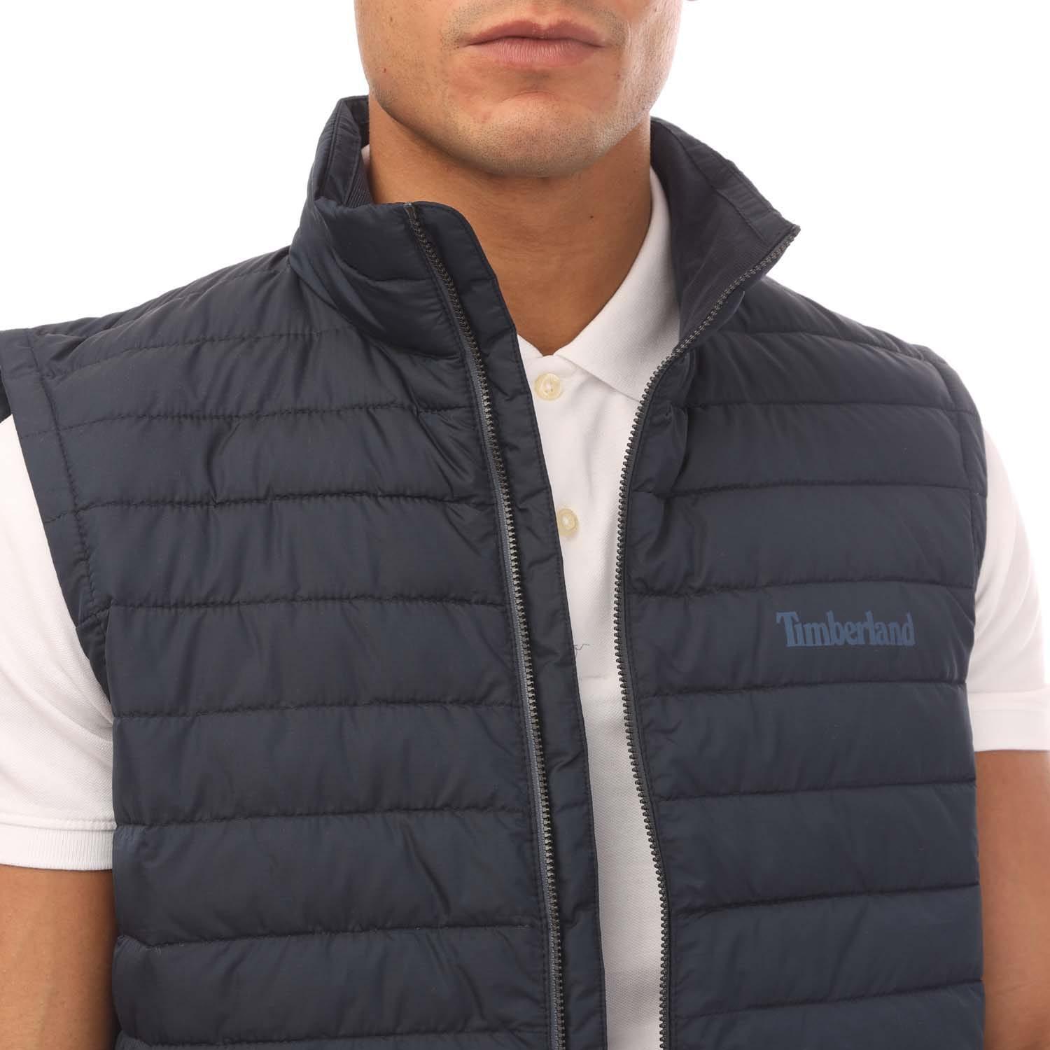 Mens Axis Peak Durable Water Repellent Gilet (Navy) 3/4