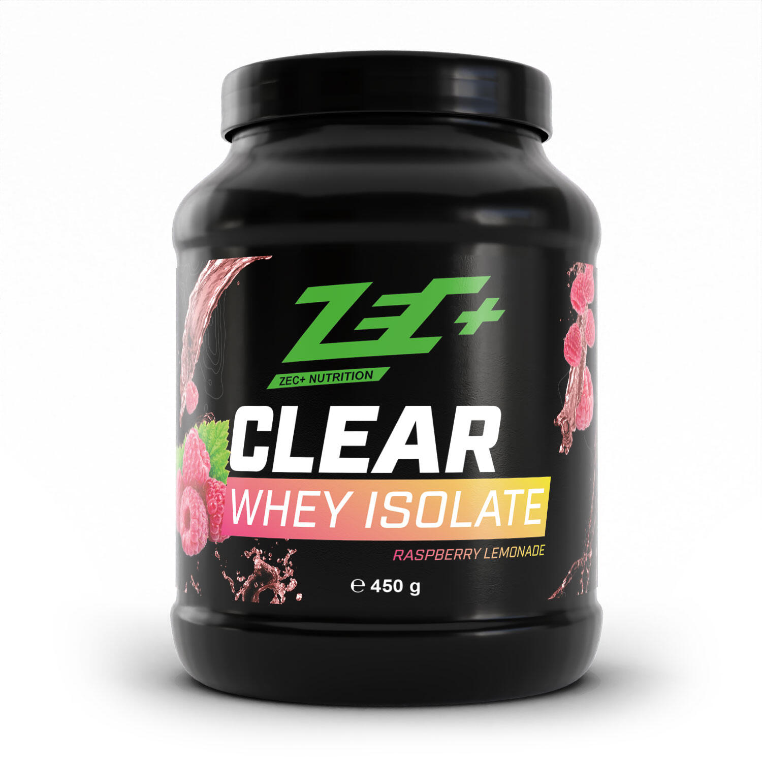 ZEC+ NUTRITION Zec+ Clear Whey Isolate (450g) Raspberry Lemonade - Eiwitten - Helder eiwit