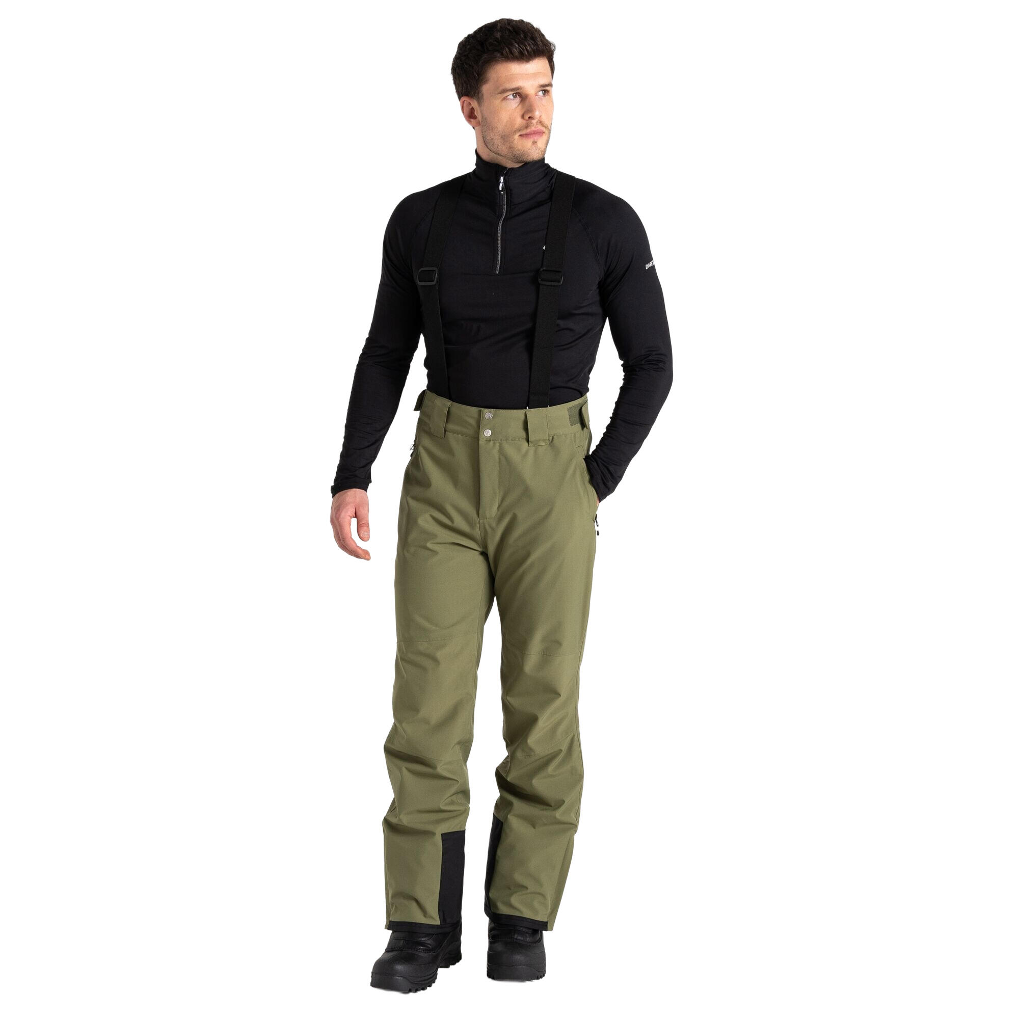 Mens Achieve II Ski Trousers (Olivine Green) 4/5
