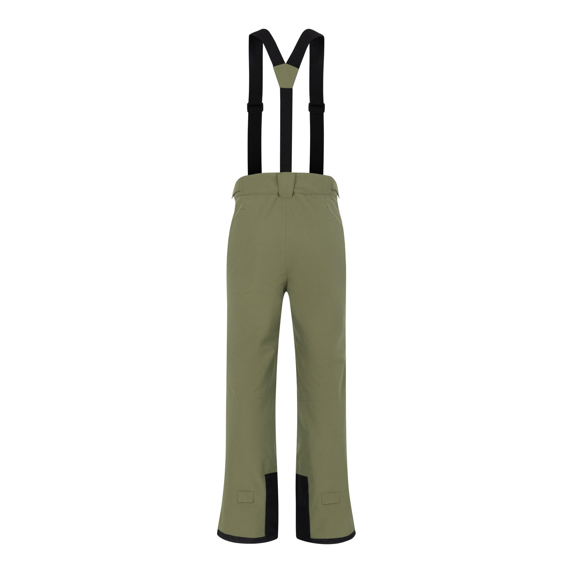 Mens Achieve II Ski Trousers (Olivine Green) 2/5