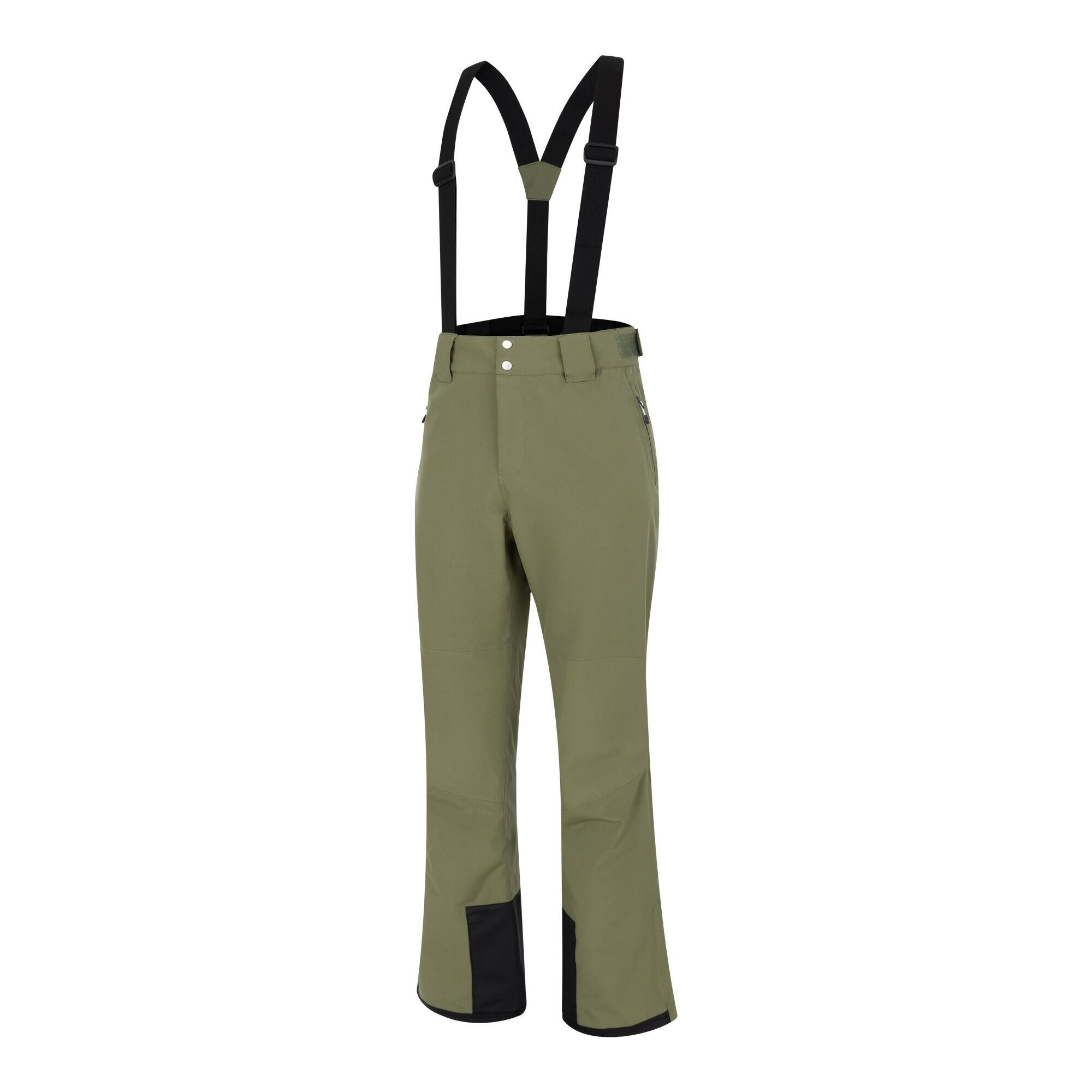 Mens Achieve II Ski Trousers (Olivine Green) 3/5