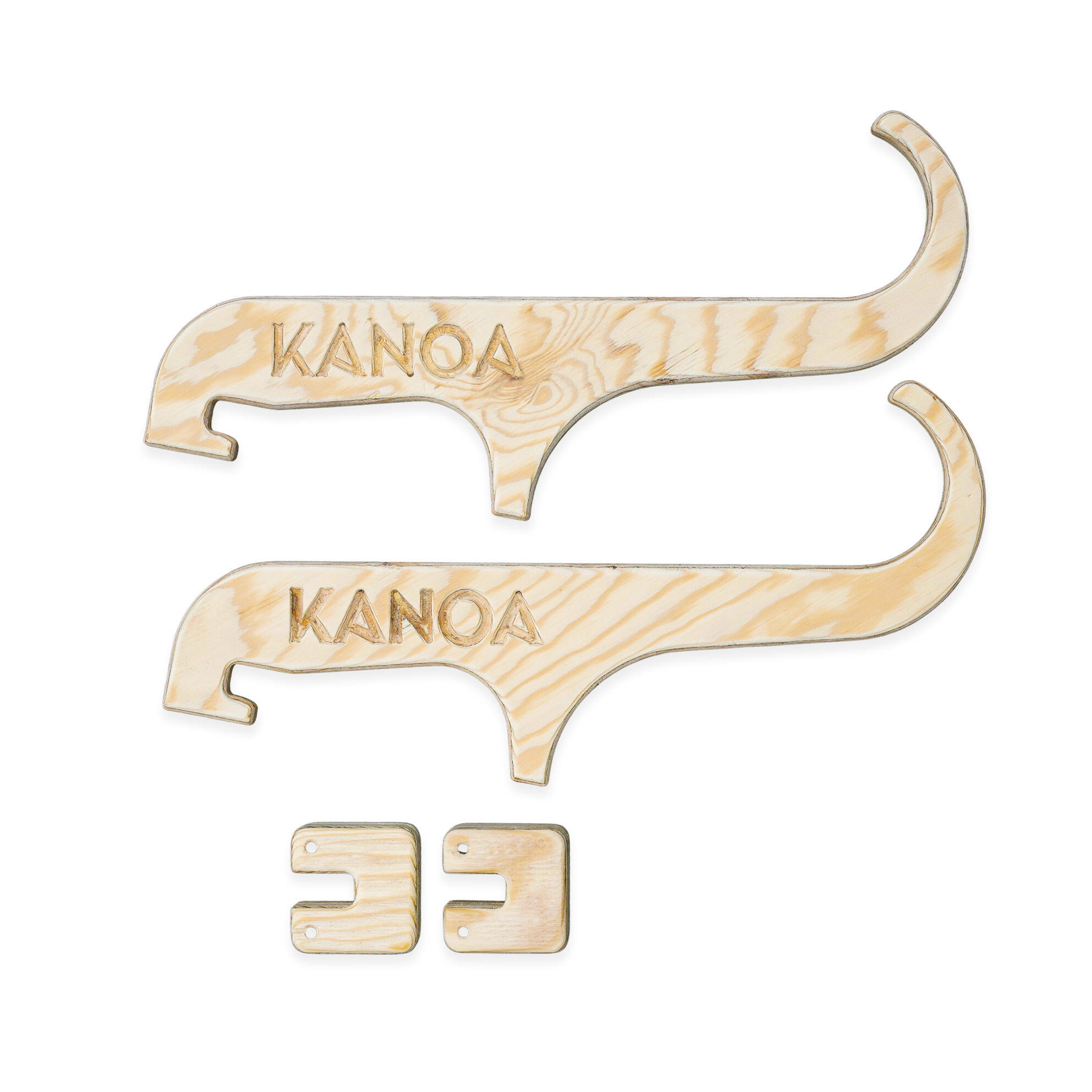 Kanoa Surfboards - Rack Mural Planche Unique Pro - Support Bagage - Beige - Taille Unique - Decathlon