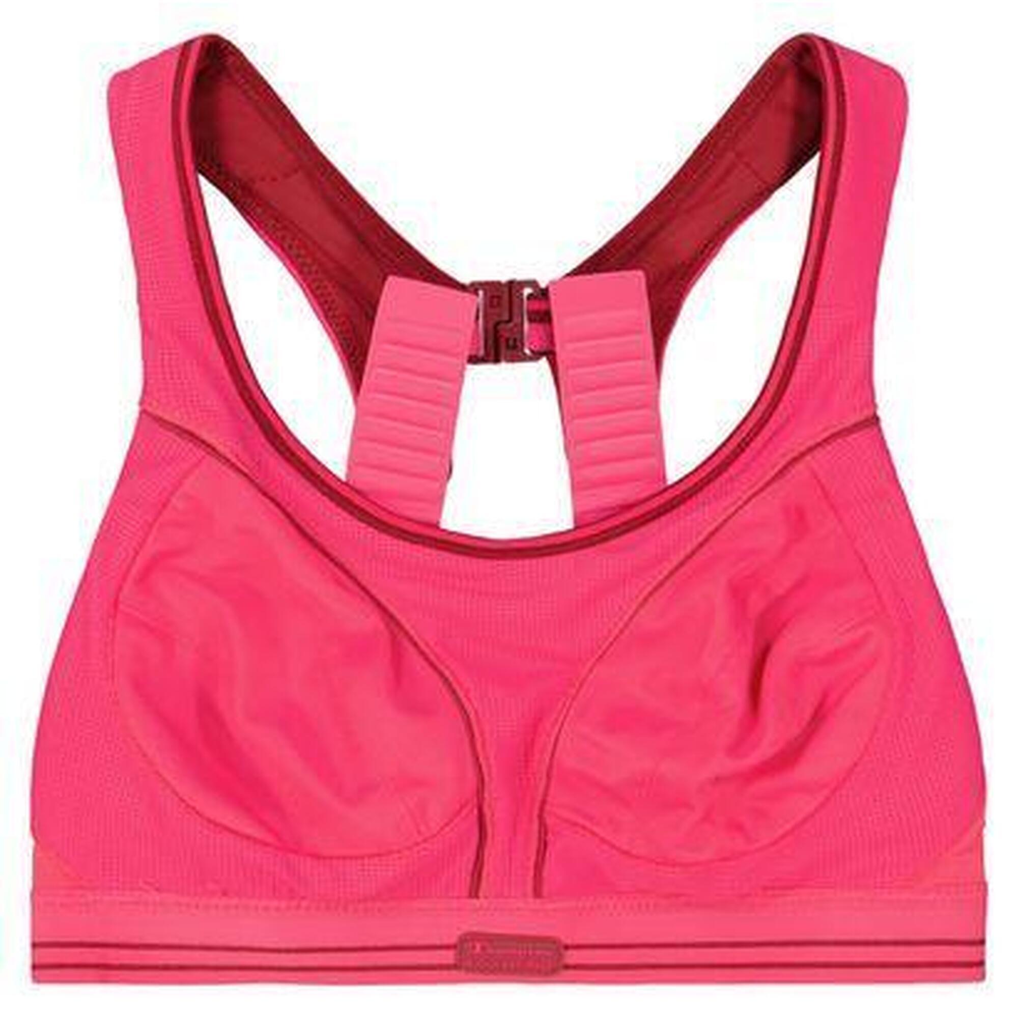 Champion - Brassière Champion X Shock Absorber Ultimate Run Rose - Brassière - Rose - 85a - Decathlon