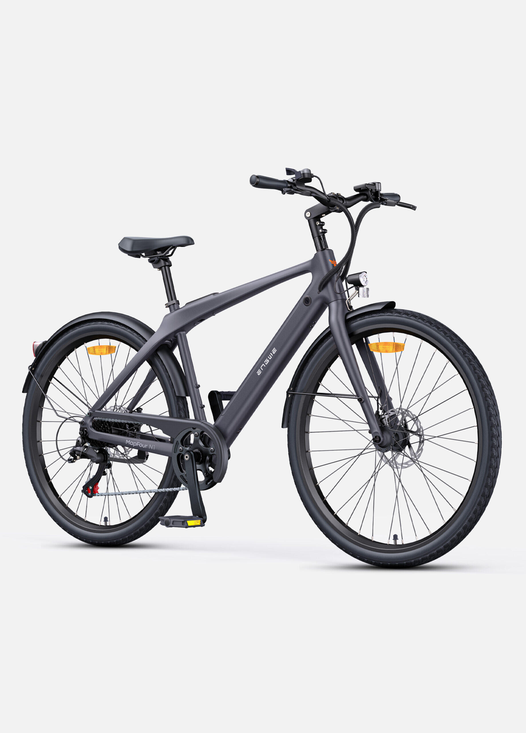 ENGWE ENGWE Mapfour N1 Air, carbon fiber, stads-e-bike, 250 watt motorvermogen