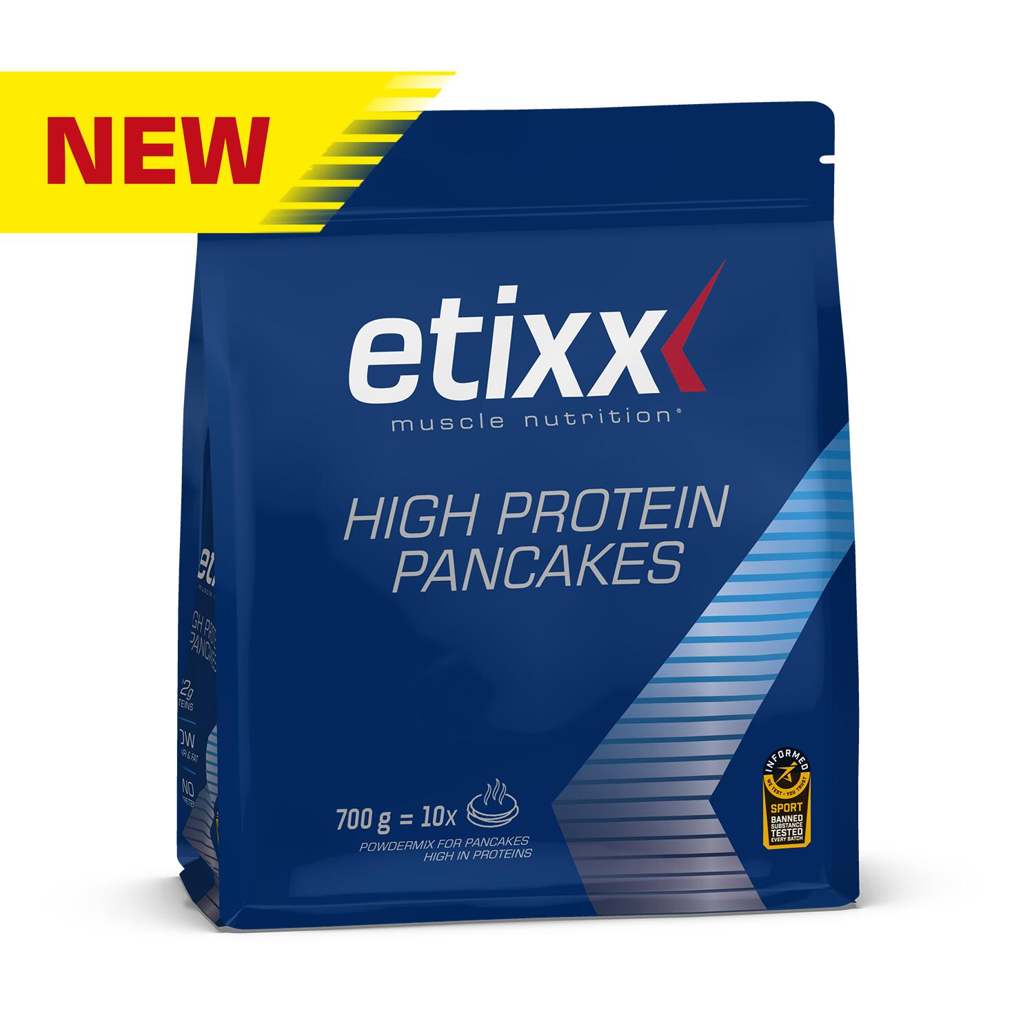 Etixx - High Protein Pancakes 700g - Pancake Protéiné - 700 G - Decathlon
