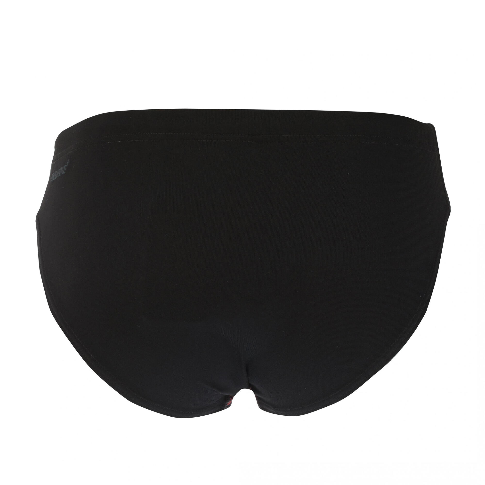 "Allover" Schwimmshorts für Herren Schwarz/Rot 2/4