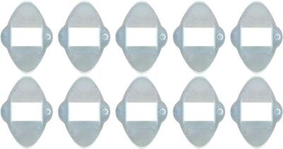 SKS Transparente Gummi-Fender - 10 Stück Set