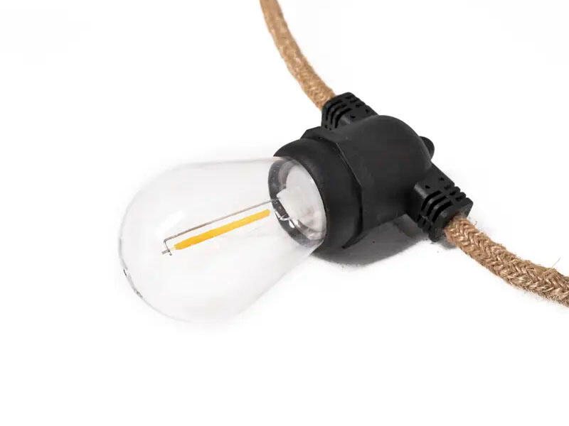 Cordão de luzes e altifalantes para campismo 3/7