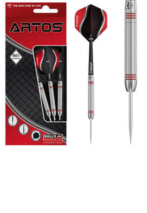 Darts Steeldarts unisex - Artos AR3 Dartpfeile 80% Tungsten Darts-Set Anfänger