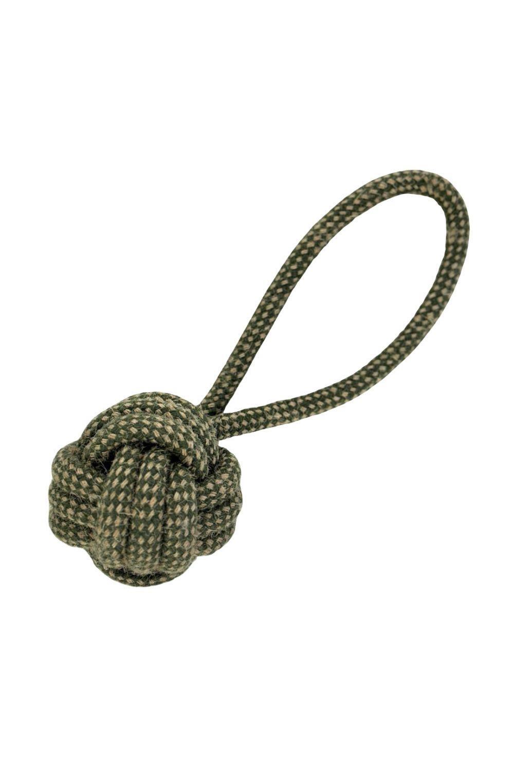 HUGGLEPETS HugglePets Legacy Hemp Ball Tugger Dog Toy