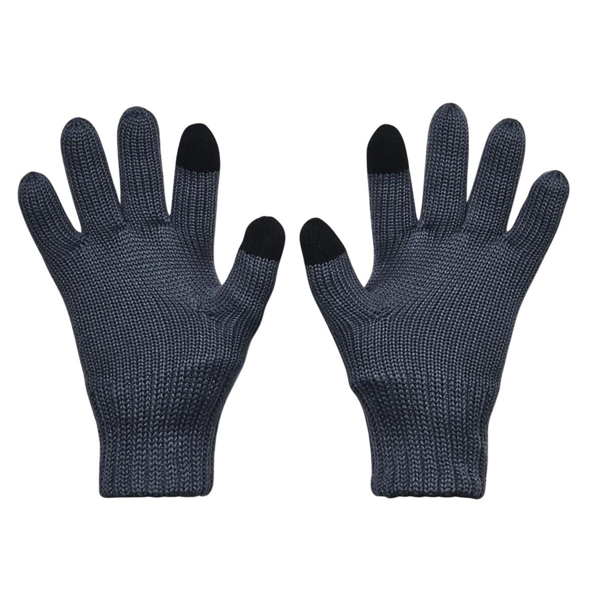 Halftime Full Finger Wool Winter Gloves (Grey) 2/2