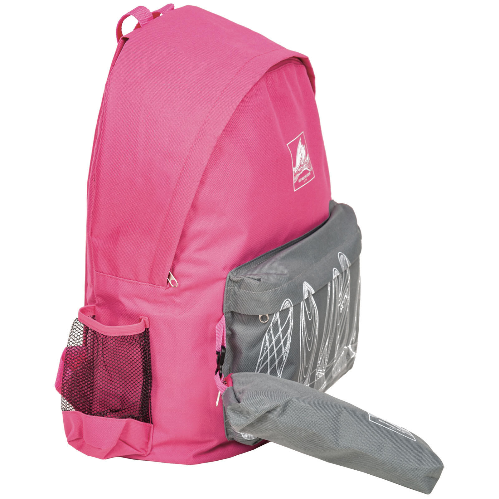 F2 Mochila Trail bolsa 22 L Rosa/Gris 2024 2/2