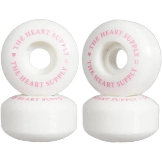 Pack de roues de Planche de skate Centrano Heart Supply Clean Heart 99A (x4)