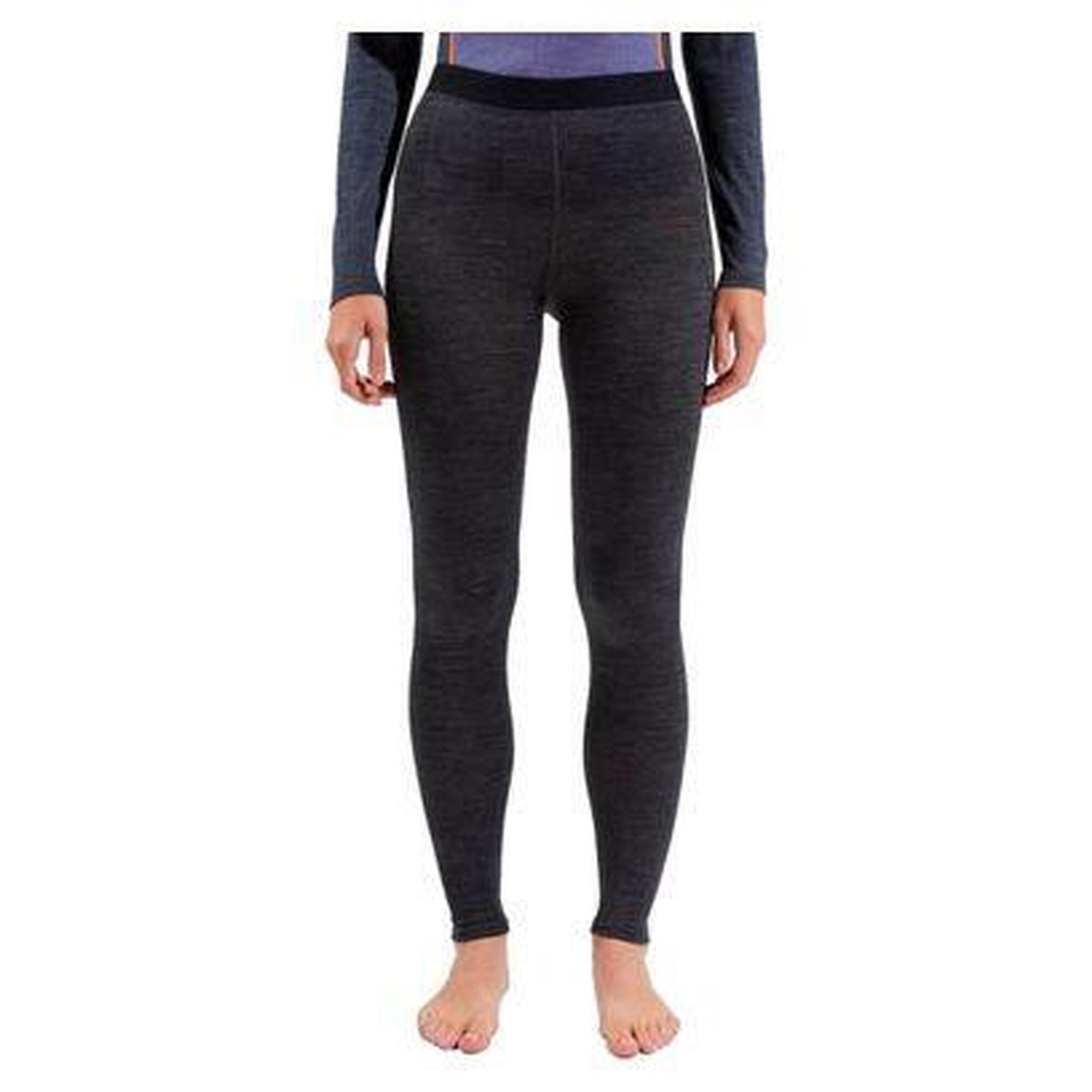 Collant Chaud Femme Odlo - 100% Polyester, Traitement Antibactérien Effect, Doux Et Isolant