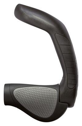 Ergon GP5 Rohloff / Nexus Griffe mit Lenkerende Schwarz