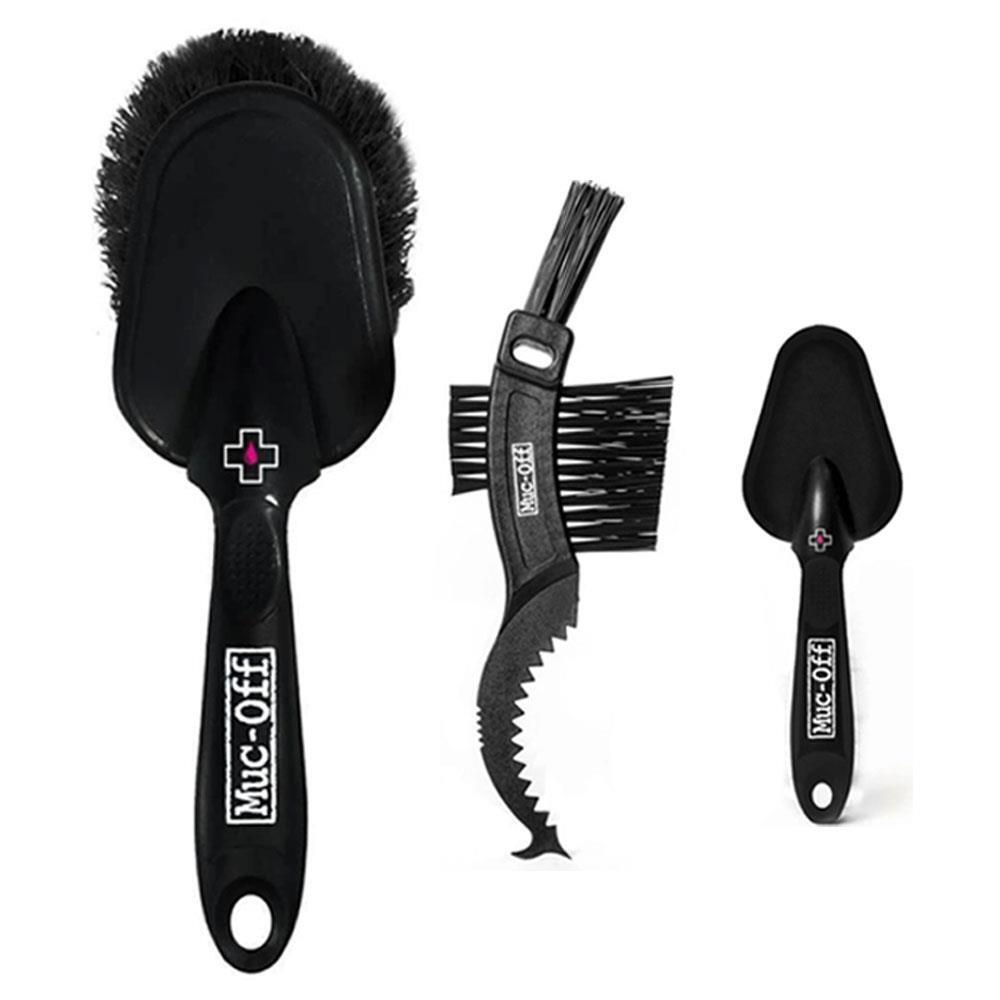 Muc-Off Premium Bicycle Cleaning Brush Kit - 3 x Brushes