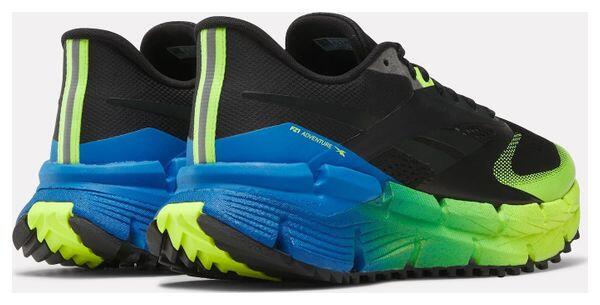 Zapatillas Reebok FloatZig Adventure 1 Trail Running Negro / Amarillo / Azul 3/7