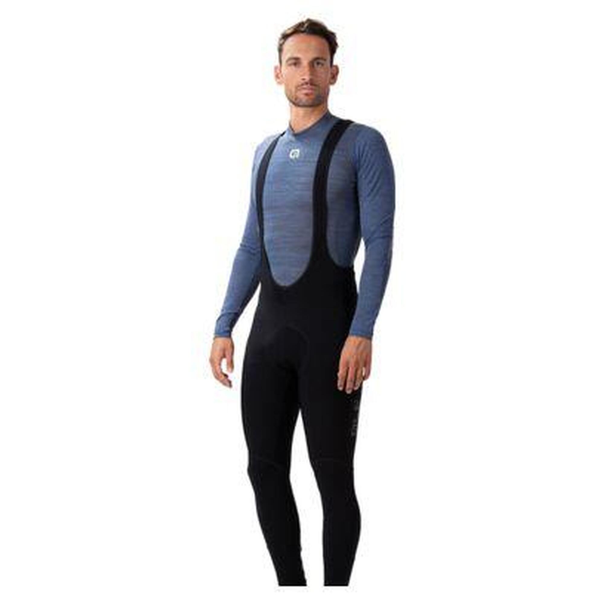 Alé Cycling - Cuissard Long Alé Winter Noir - Collant À Bretelles - Noir - 52 2xl - Decathlon