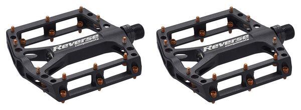 REVERSE Coppia di P Dales Reverse Black One Nero / Arancione