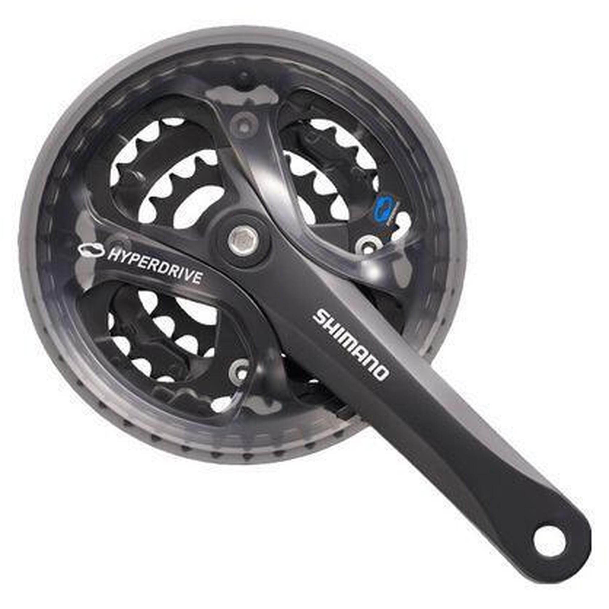 Pédalier Shimano Vélo – Plateaux 48/38/28, Argenté, Pour Route Ou Course