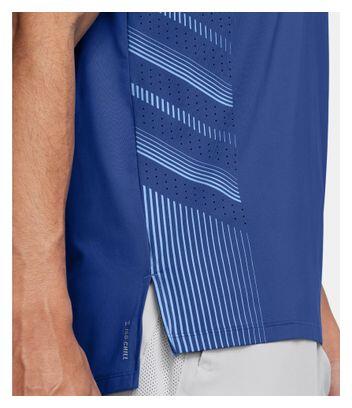 Maglia a maniche corte Under Armour Launch Elite Blue Uomo 3/5