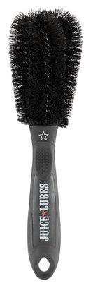 JUICE LUBES Juice Lubes Double Ender Cleaning Brush 2 Prong Bike Black