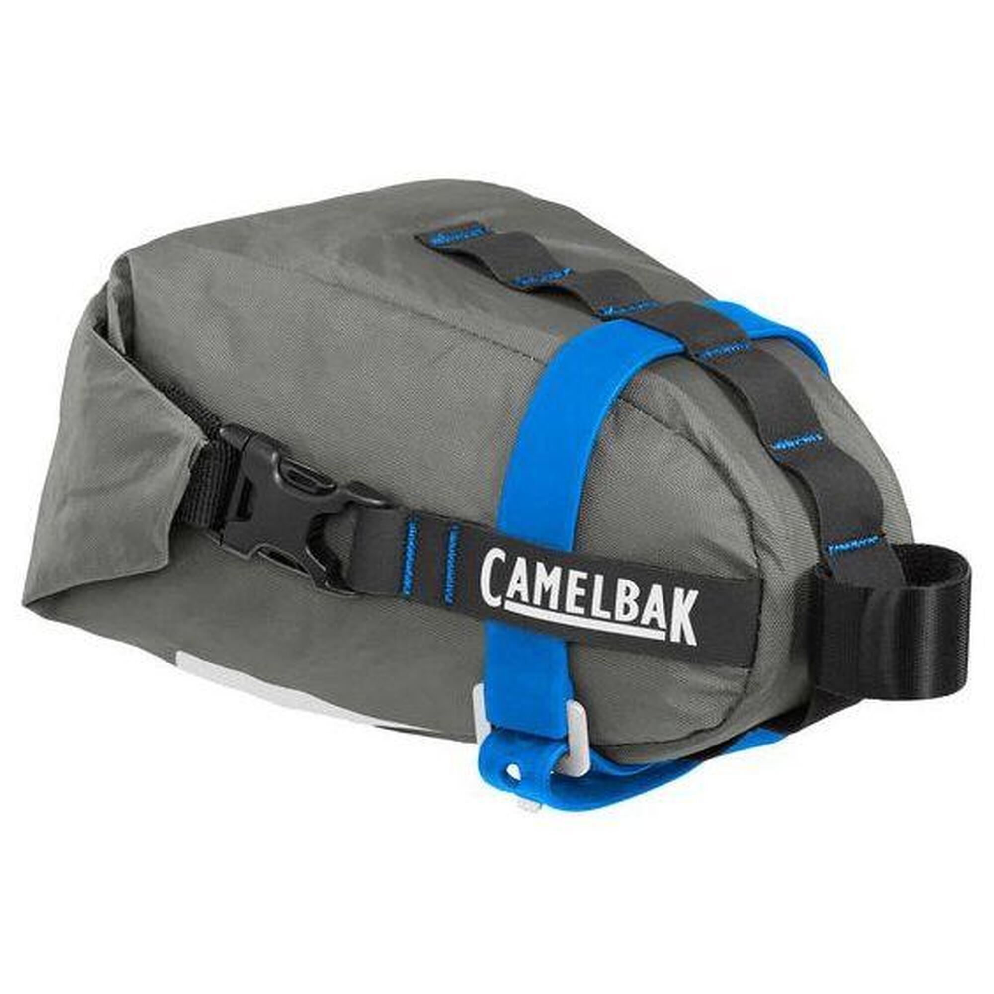 Camelbak - Sacoche De Selle Camelbak M.u.l.e. 1l Saddle Pack Gris/bleu - Pochette Imperméable - Gris - 1 L - Decathlon
