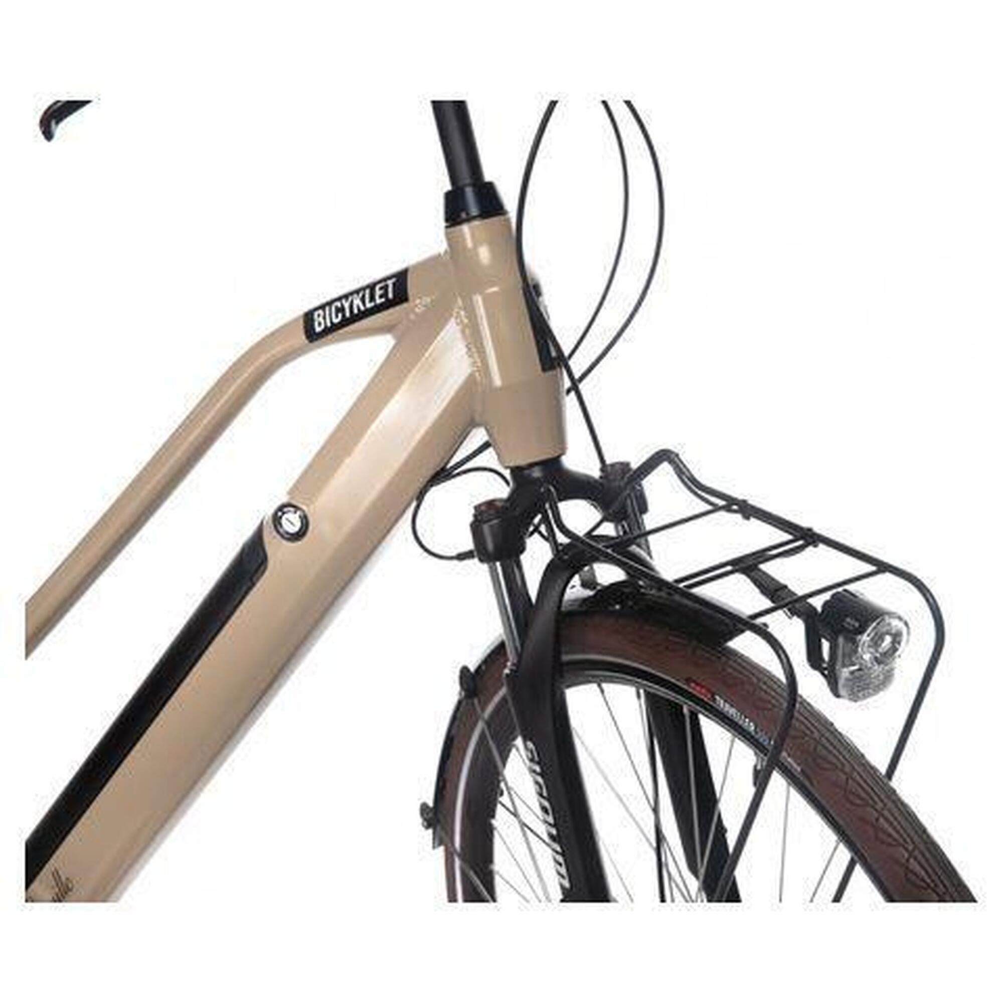Vélo de Ville Électrique Bicyklet Camille Shimano Acera/Altus 8V 504 Wh 700 mm B
