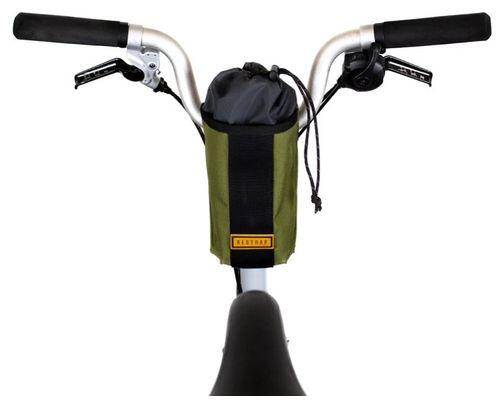 Borsa per manubrio Restrap City per bici pieghevole verde oliva 2/5