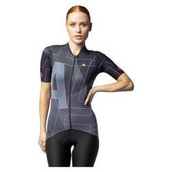 Maillot Femme Manches Courtes Alé Synergy - Noir