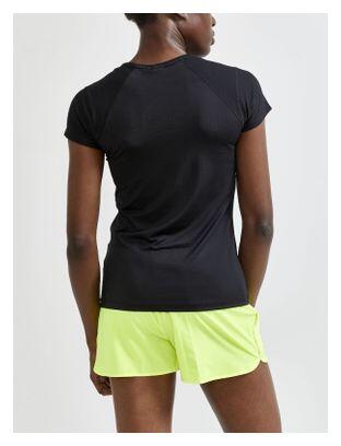 Maillot Manches Courtes Craft ADV Essence Slim Noir Femme 2/3