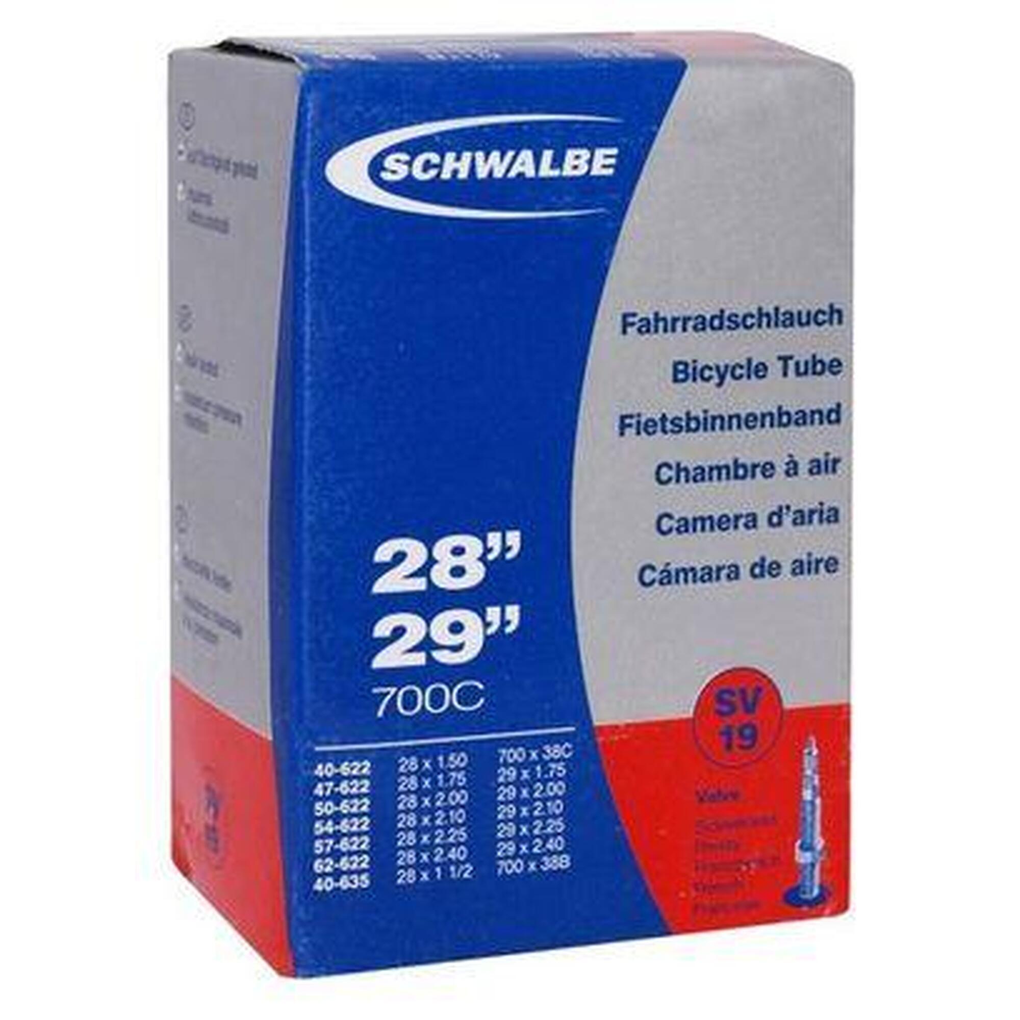 Dętka Sv19A Extra Light 28/29"  I 27,5"  / 40/62-584/635 - Zawór 40Mm