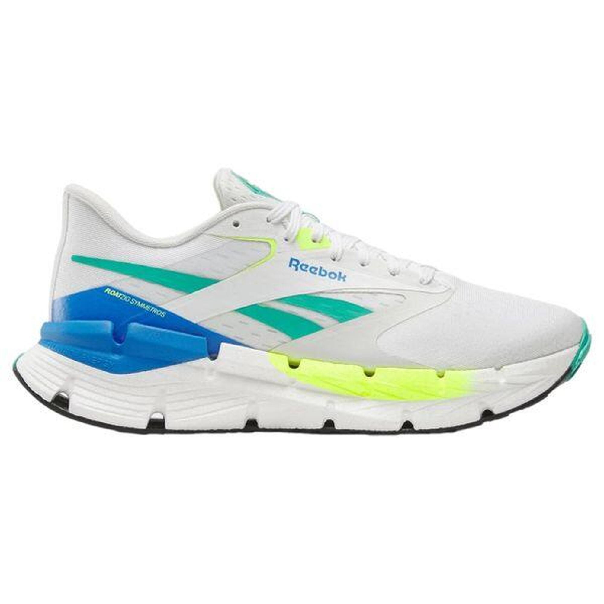 Reebok - Chaussures Running Reebok Floatzig Symmetros Blanc/vert/bleu Homme - Chaussures De Sport - Blanc|bleu|vert - 43/46 - Decathlon