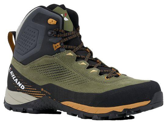 Kayland Vision Gore-Tex Hiking Boots Green/Orange 3/7