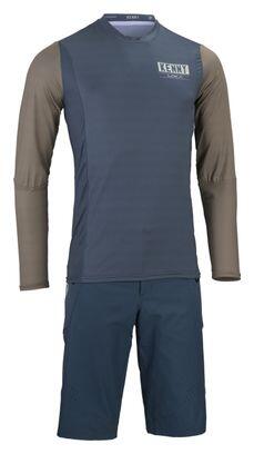 Maillot Manches Longues Kenny Charger Bleu/Kaki 3/4