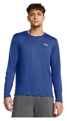 Under armour launch run trui met lange mouwen blauw heren