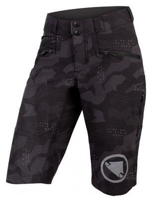 Endura SingleTrack II Damen Short Schwarze Camo
