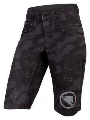 Endura singletrack ii women's short black camo