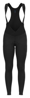 Dames odlo zeroweight pro x-warm bibtights zwart
