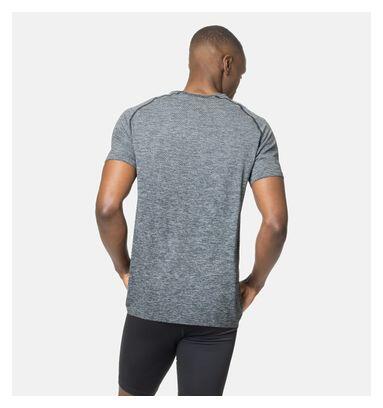 Odlo Essential Seamless Short Sleeve Jersey Grey 2/7