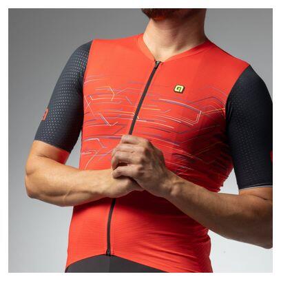 Alé Megabyte Short Sleeve Jersey Red 3/6