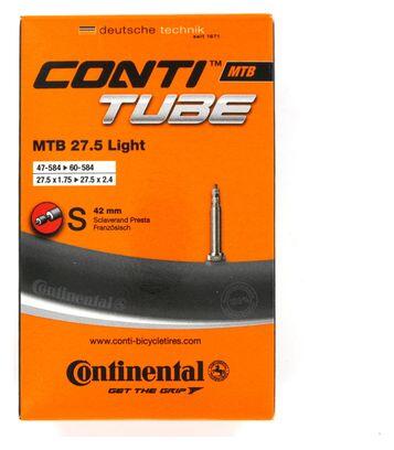 CONTINENTAL CAMERA D'ARIA CONTINENTAL MTB 27.5X1.75/2.4 LIGHT PRESTA 42 MM
