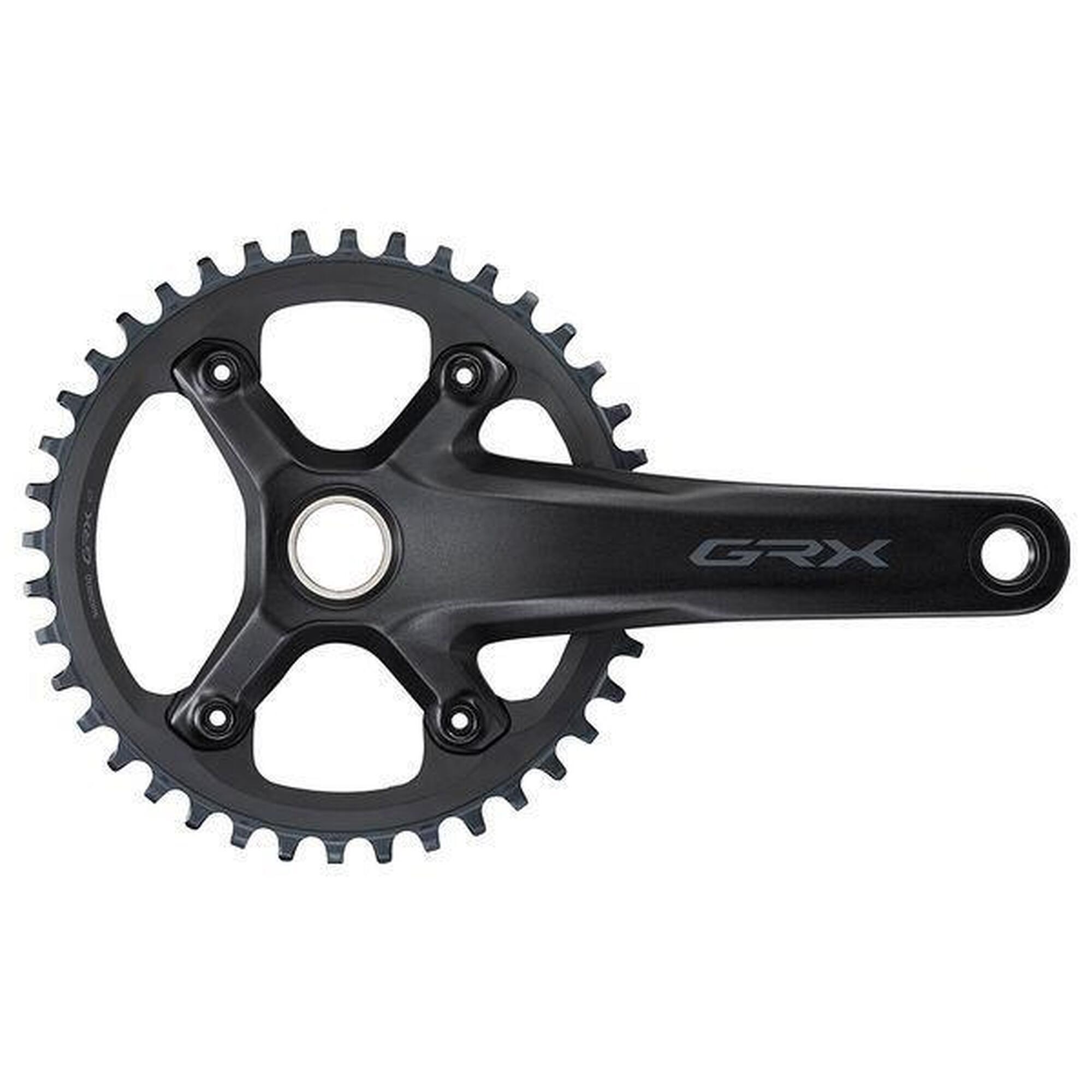 Shimano - Pédalier Shimano Grx Fc-rx600-1 11v 40 Dents - Pédalier - Noir - 170cm - Decathlon
